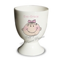 Baby Girl Egg Cup